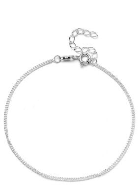 Sterling Silver Curb Bracelet